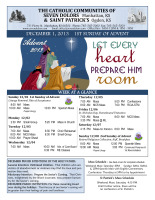 Weekly Bulletin for December 1, 2013
