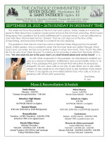 Weekly Bulletin for 09.28.2025