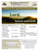 Weekly Bulletin for October 20, 2013