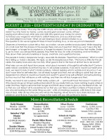 Weekly Bulletin for 8.02.2026