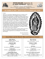 Weekly Bulletin for 10.15.2023