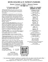 Weekly Bulletin for January 2, 2022