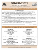 Weekly Bulletin for 07.23.2023