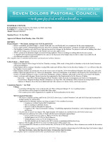 Parish Council Minutes August 2024