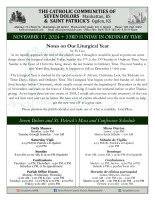 Weekly Bulletin 11.17.24