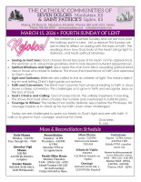Weekly Bulletin for 03.15.2026