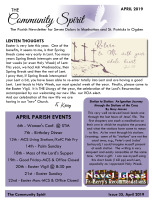 Monthly Newsletter for April