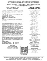 Weekly Bulletin for December 19, 2021