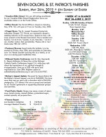 Weekly Bulletin for May 26, 2019