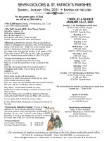 Weekly Bulletin for January 10, 2021