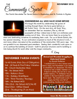 Monthly Newsletter for November 2018