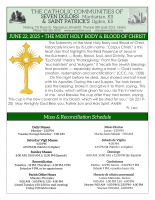 Weekly Bulletin for 6.22.2025