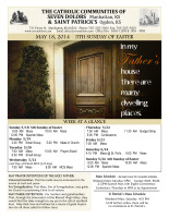 Weekly Bulletin for May 18, 2014