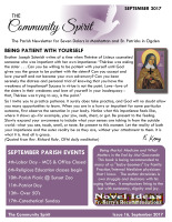 Monthly Newsletter for September 2017