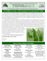Weekly Bulletin for 10.12.2025