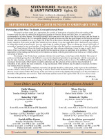 Weekly Bulletin 09.29.2024