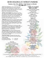 Weekly Bulletin for May 5, 2019