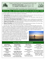 Weekly Bulletin for 7.26.2026