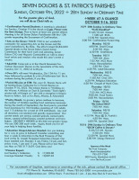 Weekly Bulletin for October 9, 2022
