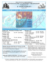 Weekly Bulletin for February 7, 2016