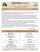 Weekly Bulletin 05.05.2024