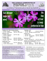 Weekly Bulletin for April 19, 2015