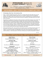 Weekly Bulletin 09.01.2024