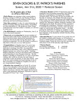 Weekly Bulletin for May 31, 2020