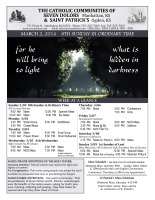 Weekly Bulletin for March 2, 2014